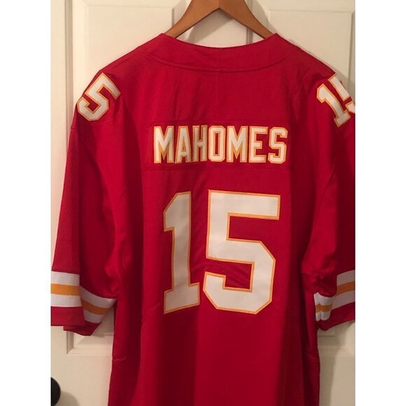 No name Tops - Unisex Chiefs NFL Football  XXXL Mahomes 15 Jersey